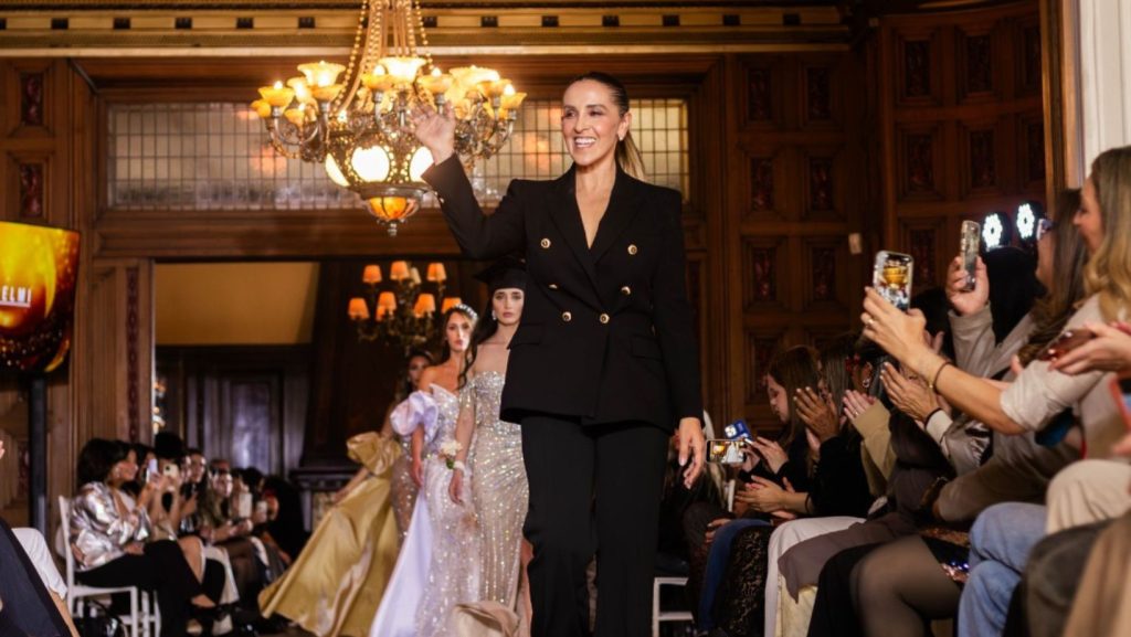 Gina Anselmi en Argentina Fashion Week. Imagen en representación de su participación en Chile Fashion Week 2025. Imagen de @whoisnatty cedida por Chile Fashion Week.