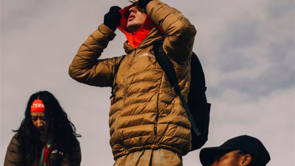 Imagen oficial de la chaquetaTerrex Xperior por Adidas. Cedida por Adidas Chile.