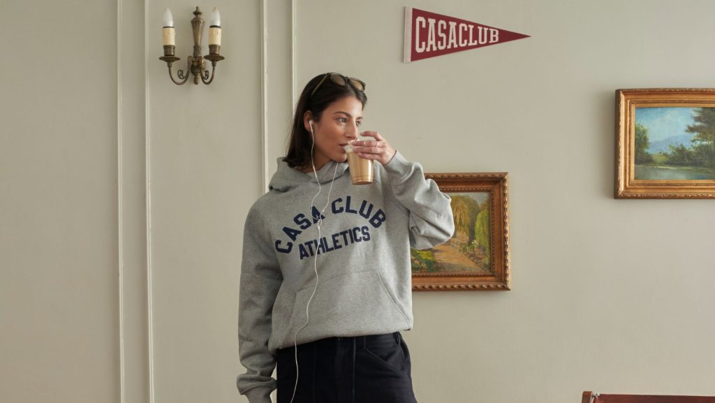Sesión primer drop de la marca chilena Casa Club. Imagen cedida por la marca.