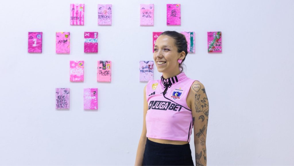 Diseñadora de la marca chilena La Japonesssa. Imagen del Instagram oficial de la marca.