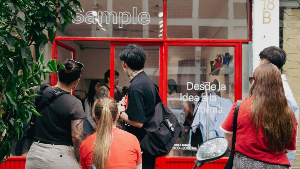 Panoramas el segundo fin de semana de septiembre. Imagen de tienda Sample, cedida por Agustín Melo.